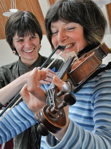 Playing any instrument well requires good posture